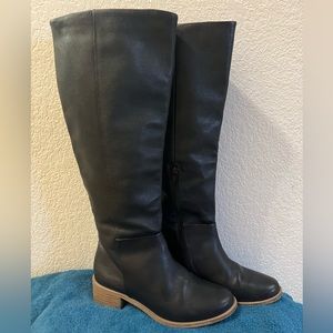 Corso Como tall leather boot. Size 6.